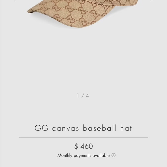 Gucci baseball canvas hat size s - Picture 7 of 7